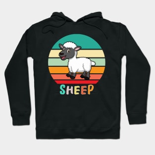 Vintage Retro Sheep Hoodie